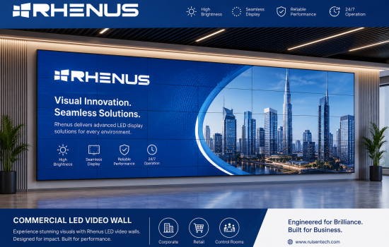 commercial LED video wall