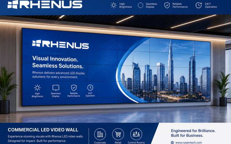 commercial LED video wall