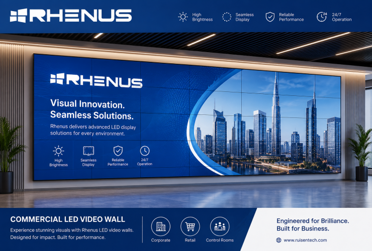 commercial LED video wall