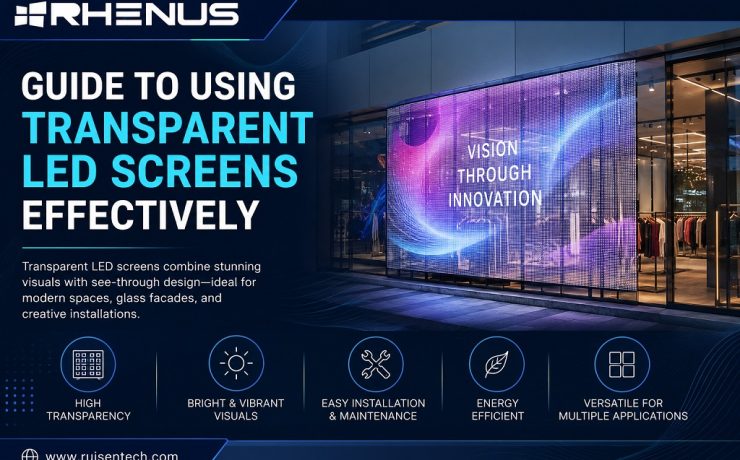 Guide to Using Transparent LED Screens
