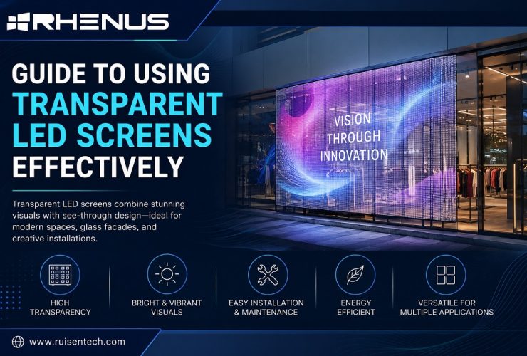 Guide to Using Transparent LED Screens