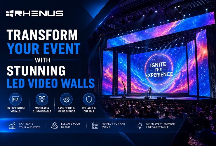How to Design Stunning Displays with LED Video Walls