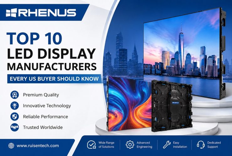 Top 10 LED Display Manufacturers