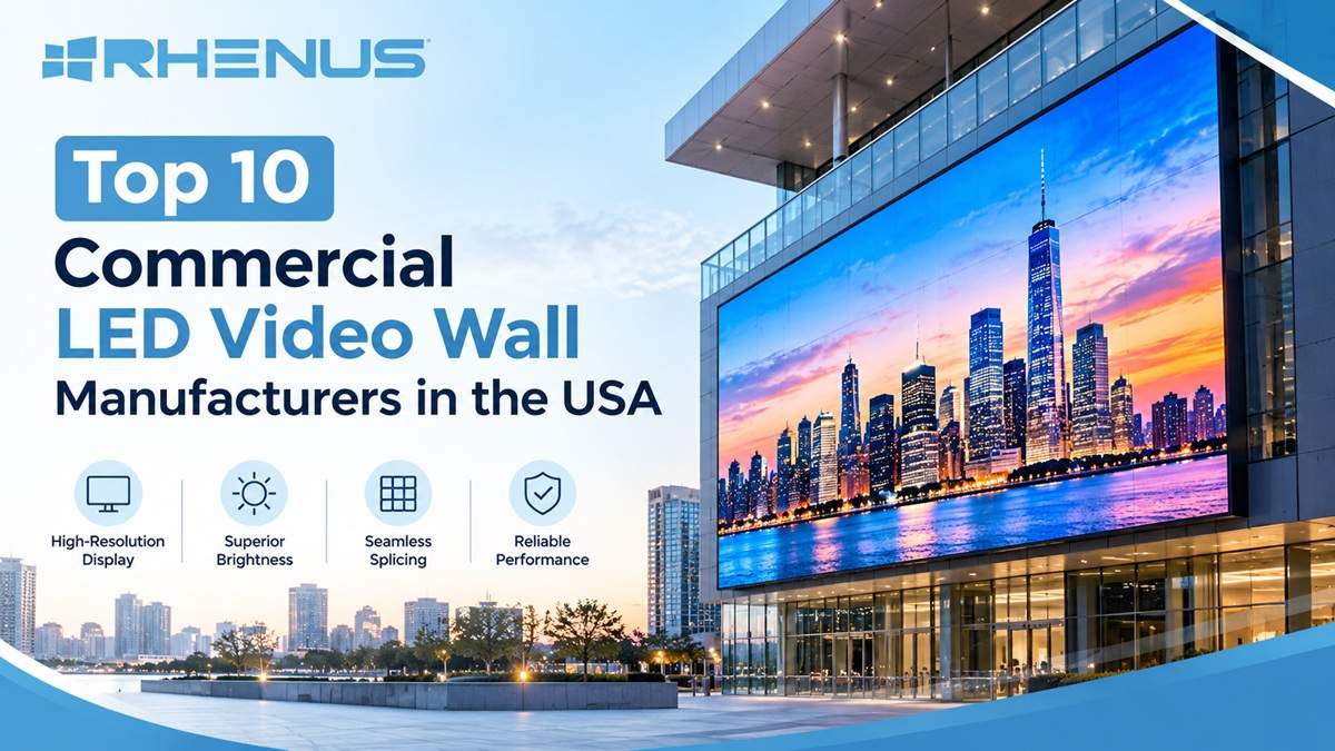 Top 10 Commercial LED Video Walls